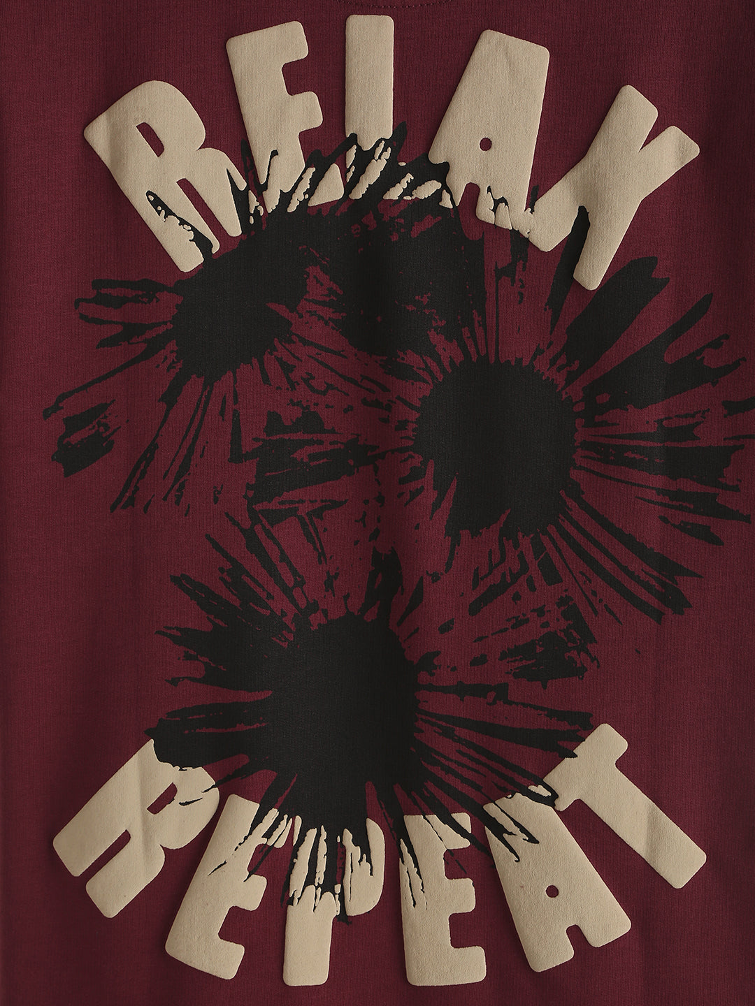 Puff Print Oversized T-shirt