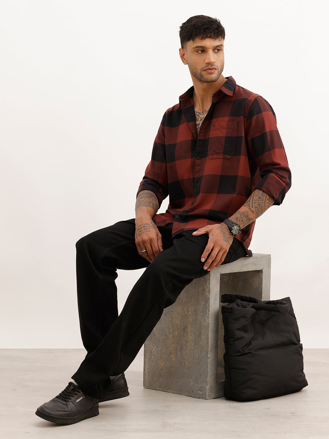Regular fit Checked Shirt