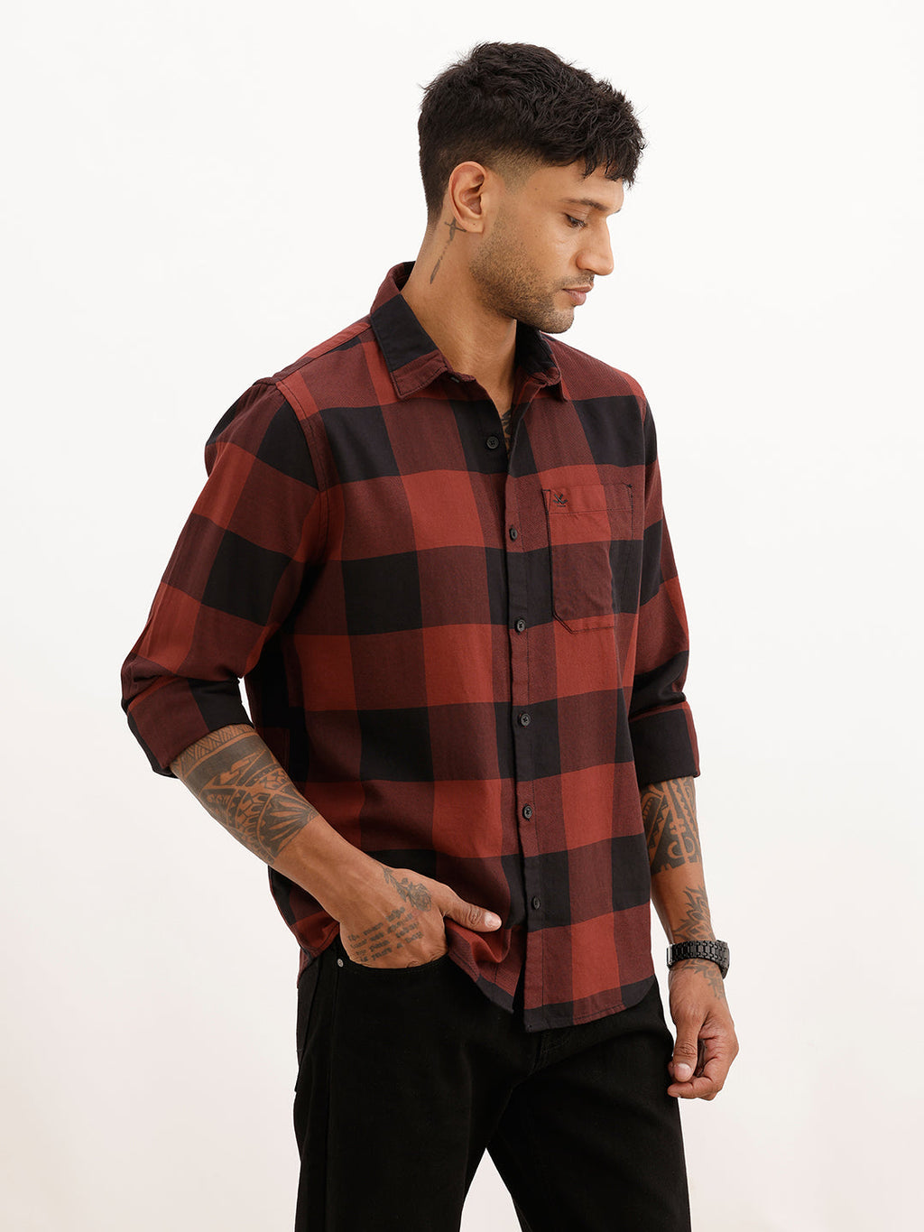 Regular fit Checked Shirt