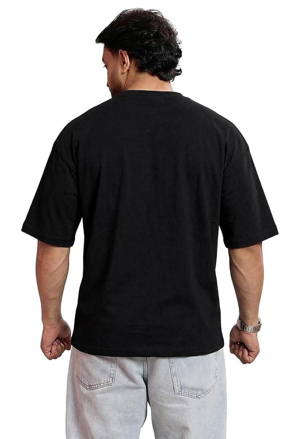 Oversized Poly-Cotton-Elasto T-Shirt